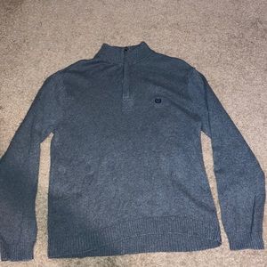 Chaps Half-Zip Sweater, 100% Cotton